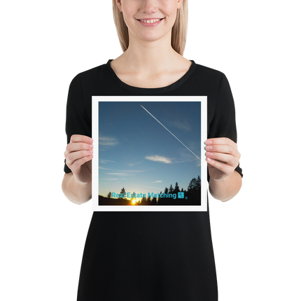 Attractive Sinari Poster with realestatematching with key Logo