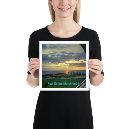 Natural View Poster with realestatematching24 without key Logo