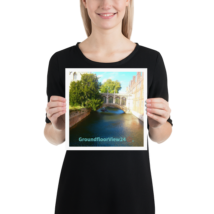 Beutiful Canel Poster with groundfloorview24 with House Logo