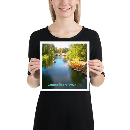 Beautiful Nature Poster with groundfloorview24 with House Logo