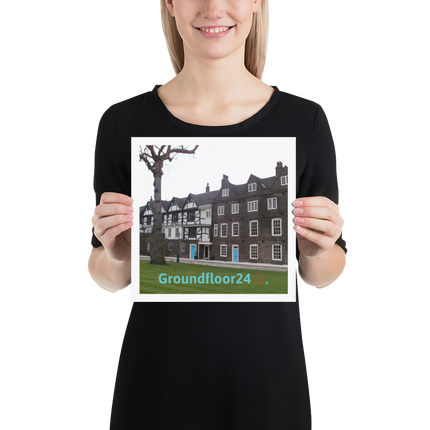 Beutiful Palace Poster with Groundfloor24 with House Logo