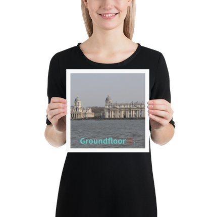 Riverside Beauty Poster with Groundfloor with House Logo