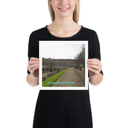 Majestic Palace Poster with groundfloorview24 with House Logo