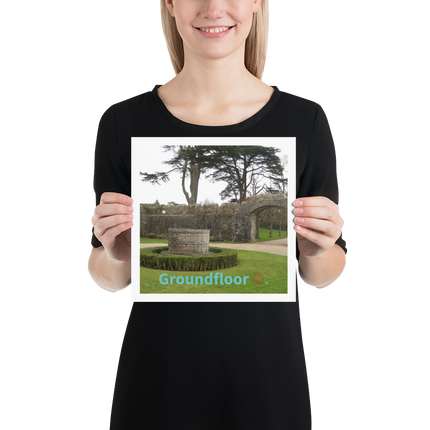 Nature's Wonders Poster with Groundfloor with House Logo