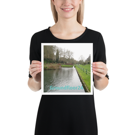 Lakeside Beauty Poster with Groundfloor24 without House Logo