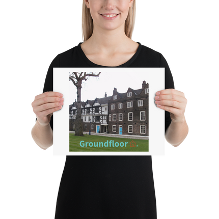 Beutiful Palace Poster with Groundfloor with House Logo