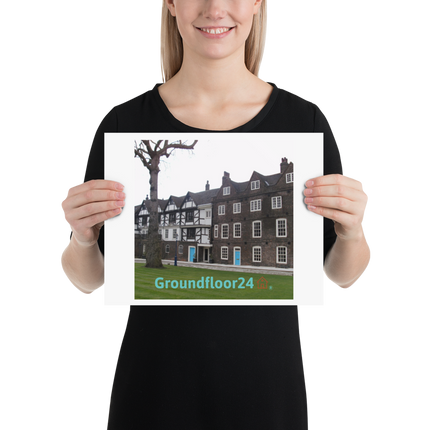 Beutiful Palace Poster with Groundfloor24 with House Logo