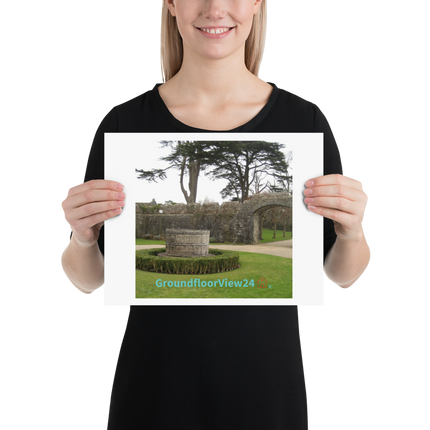 Nature's Wonders Poster with groundfloorview24 with House Logo