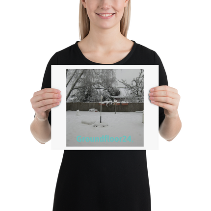 Winter Wonderland Poster with Groundfloor24 without House Logo