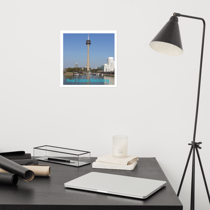 Lovely Sinari Poster with Real Estate Matching Logo