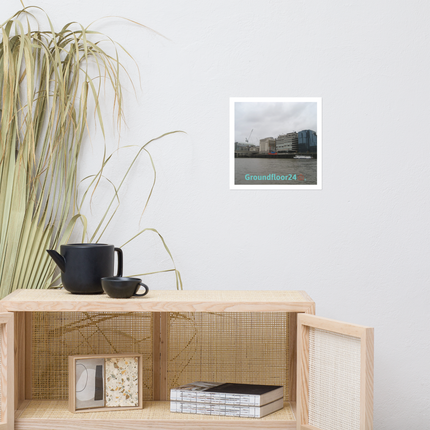 Beautiful Place Poster with Groundfloor24 Logo