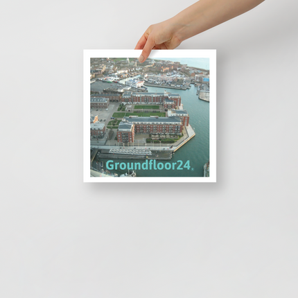 Nice City Poster with Groundfloor24 without House Logo