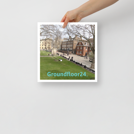 Beutiful Park Poster with Groundfloor24 without House Logo