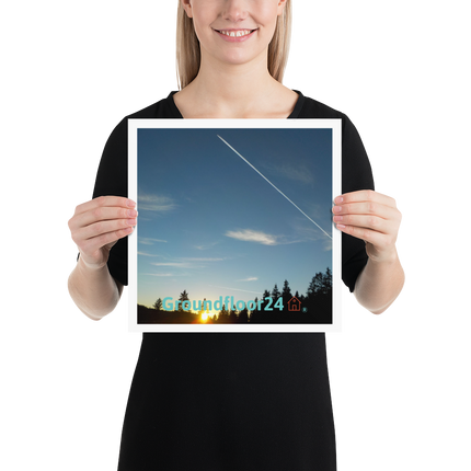 Attractive Sinari Poster with Groundfloor24 with House Logo