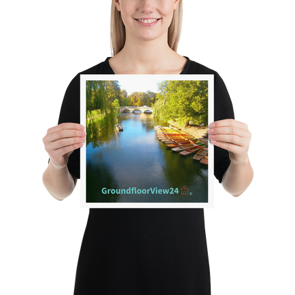 Beautiful Nature Poster with groundfloorview24 with House Logo