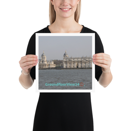 Riverside Beauty Poster with groundfloorview24 with House Logo