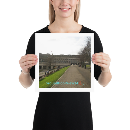 Majestic Palace Poster with groundfloorview24 with House Logo
