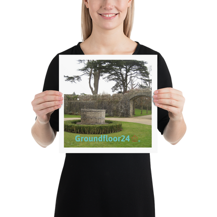 Nature's Wonders Poster with Groundfloor24 with House Logo