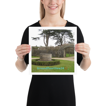 Nature's Wonders Poster with groundfloorview24 with House Logo