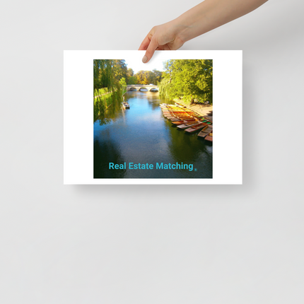 Beautiful Nature Poster with realestatematching without key Logo
