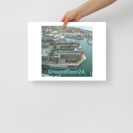 Nice City Poster with Groundfloor24 without House Logo