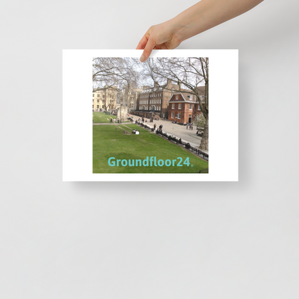 Beutiful Park Poster with Groundfloor24 without House Logo