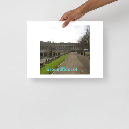 Majestic Palace Poster with Groundfloor24 with House Logo