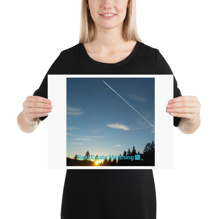 Attractive Sinari Poster with realestatematching with key Logo