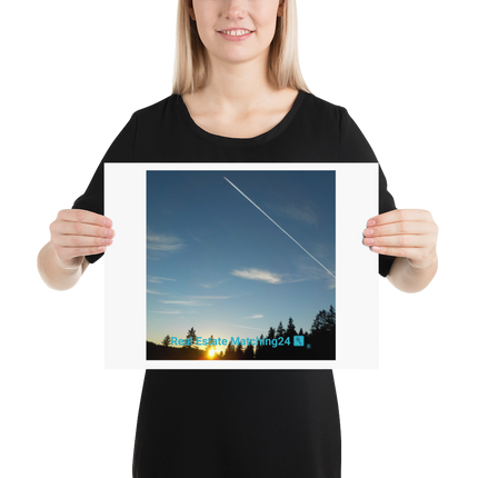 Attractive Sinari Poster with realestatematching24 with key Logo