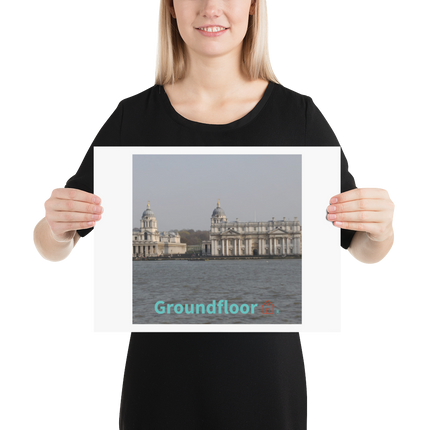 Riverside Beauty Poster with Groundfloor with House Logo