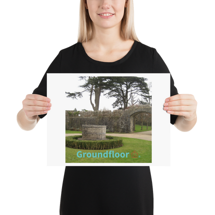 Nature's Wonders Poster with Groundfloor with House Logo