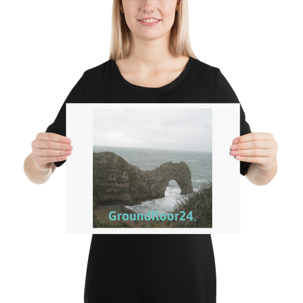 Coastal Escape Poster with Groundfloor24 without House Logo