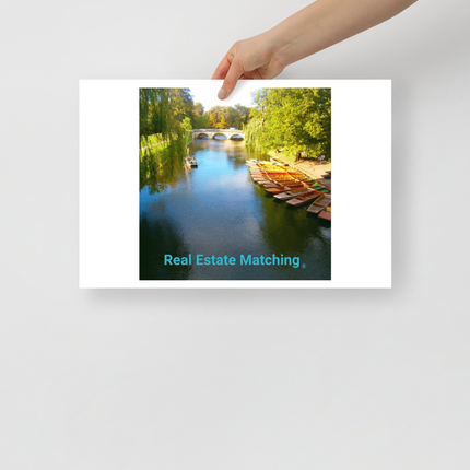 Beautiful Nature Poster with realestatematching without key Logo