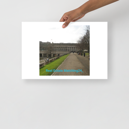 Majestic Palace Poster with realestatematching24 without key Logo