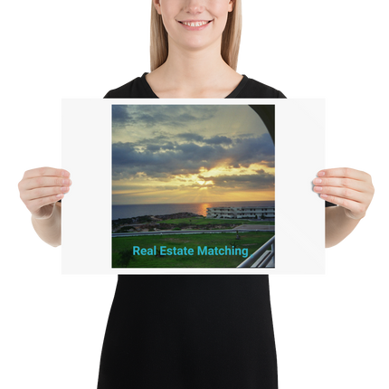 Natural View Poster with realestatematching without key Logo