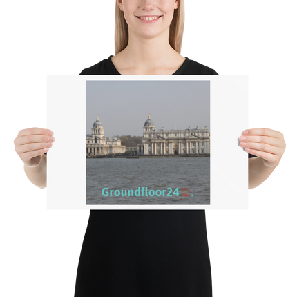 Riverside Beauty Poster with Groundfloor24 with House Logo