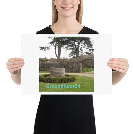 Nature's Wonders Poster with Groundfloor24 with House Logo