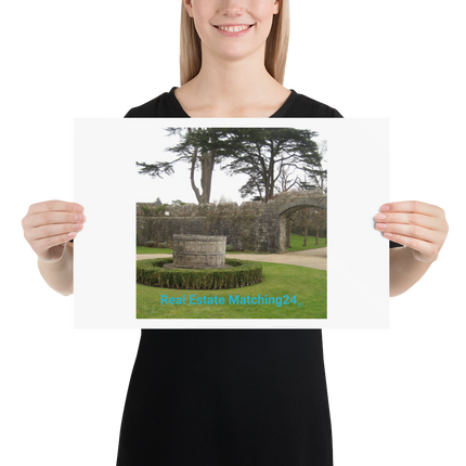 Nature's Wonders Poster with realestatematching24 without key Logo