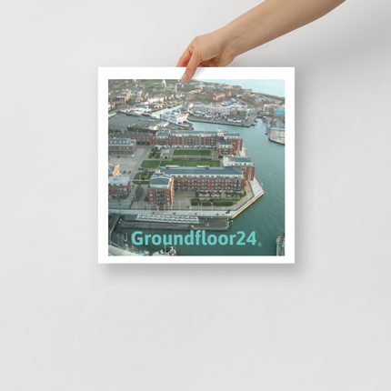 Nice City Poster with Groundfloor24 without House Logo