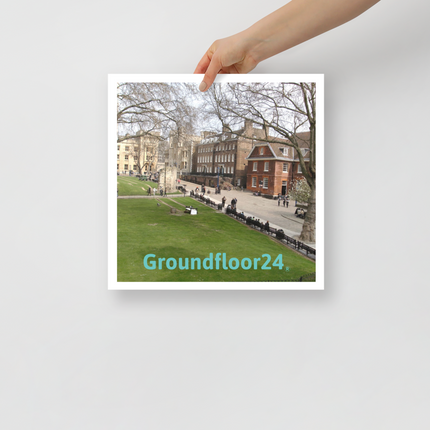 Beutiful Park Poster with Groundfloor24 without House Logo