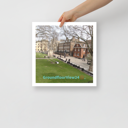 Beutiful Park Poster with groundfloorview24 with House Logo