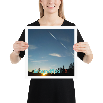 Attractive Sinari Poster with Groundfloor with House Logo