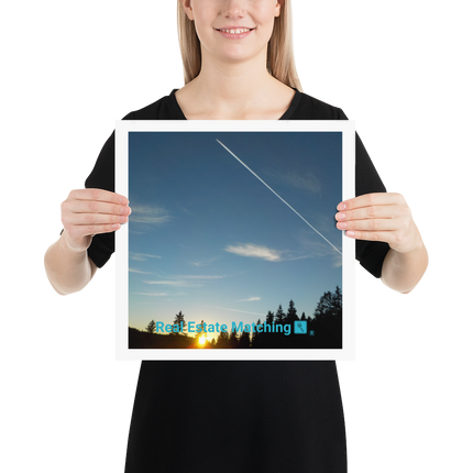 Attractive Sinari Poster with realestatematching with key Logo