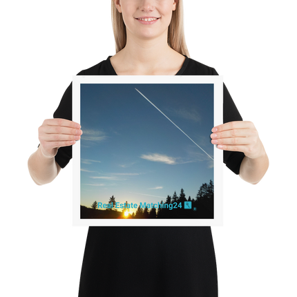 Attractive Sinari Poster with realestatematching24 with key Logo