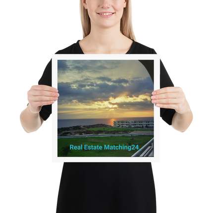 Natural View Poster with realestatematching24 without key Logo