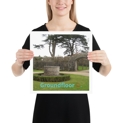 Nature's Wonders Poster with Groundfloor with House Logo