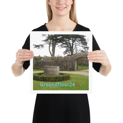 Nature's Wonders Poster with Groundfloor24 with House Logo
