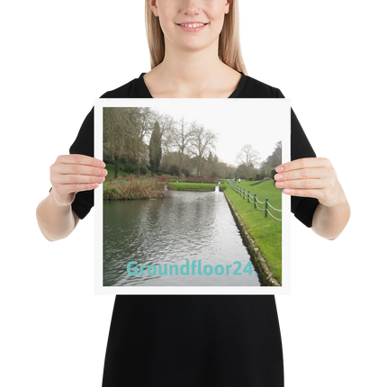 Lakeside Beauty Poster with Groundfloor24 without House Logo