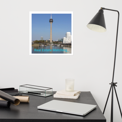 Lovely Sinari Poster with Real Estate Matching Logo