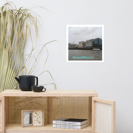 Beautiful Place Poster with Groundfloor24 Logo